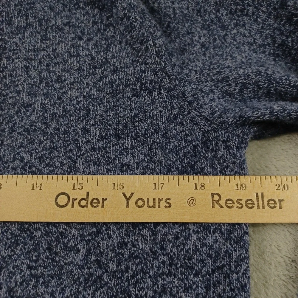 J Crew Sweater Mens Medium Blue Pullover Cotton Long‎ Sleeve Preppy Knit